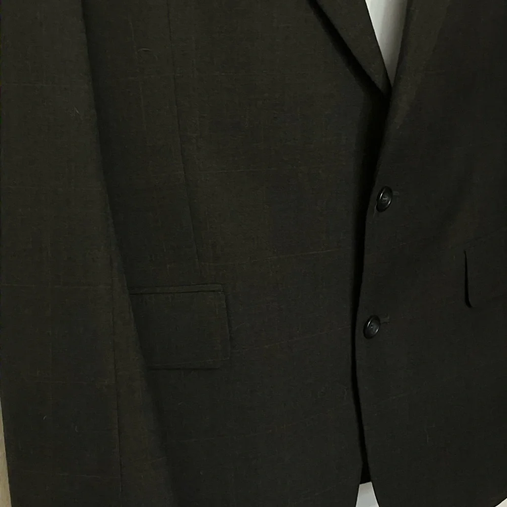 Wool blend Men’s suit jacket by Smiths Ernesto Bellini 42 x 36 charcoal